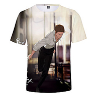 Inspiriert von Jujutsu Kaisen Cosplay Cosplay Kostüm T-Shirt-Ärmel Terylen 3D Print T-shirt Für Damen / Herren Lightinthebox