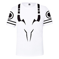 Inspiriert von Jujutsu Kaisen Cosplay Cosplay Kostüm T-Shirt-Ärmel Terylen Grafik-Drucke Print T-shirt Für Damen / Herren Lightinthebox