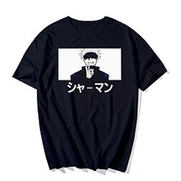 Inspiriert von Jujutsu Kaisen Cosplay Gojo Satoru Anime Zeichentrick Polyester / Baumwollmischung Bedruckt Harajuku Grafik Kawaii T-shirt Für Herren / Damen Lightinthebox