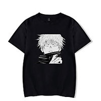 Inspiriert von Jujutsu Kaisen Cosplay Kostüm T-Shirt-Ärmel Polyester / Baumwollmischung Grafik-Drucke Print Harajuku Grafik T-shirt Für Damen / Herren Lightinthebox