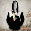 Inspiriert von Jujutsu Kaisen Gojo Satoru Anime Zeichentrick 100% Polyester Anime Harajuku Grafik Kawaii Kapuzenshirt Für Herren / Damen / Paar Lightinthebox