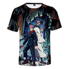 Inspiriert von Jujutsu Kaisen Gojo Satoru Cosplay Kostüm T-Shirt-Ärmel Terylen 3D Print T-shirt Für Damen / Herren Lightinthebox