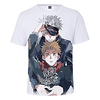 Inspiriert von Jujutsu Kaisen Gojo Satoru Cosplay Kostüm T-Shirt-Ärmel Terylen 3D Print T-shirt Für Damen / Herren Lightinthebox