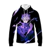 Inspiriert von Jujutsu Kaisen Gojo Satoru Kapuzenshirt Anime 100% Polyester Muster Print Kawaii Kapuzenshirt Für Unisex / Paar / Halloween / Weihnachten / Kinder / Erwachsene Lightinthebox