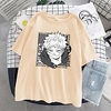 Inspiriert von Jujutsu Kaisen Gojo Satoru Ryomen Sukuna T-Shirt-Ärmel Anime 100% Polyester Anime Harajuku Grafik Streetstyle T-shirt Für Herren / Damen / Paar Lightinthebox