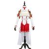 Inspiriert von SAO Alicisation Yuuki Asuna Anime Cosplay Kostüme Japanisch Cosplay Kostüme Patchwork Ärmellos Top Rock Ärmel Für Herrn Damen / Armreif / Taille Accessoire / Beinschützer / Brustplatte Lightinthebox