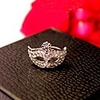 J G Diamonade Maskenform Ring