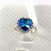 J G Fashion Diamonade Herz-Form-Ring