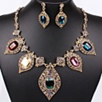 J S Adel Diamonade Alloy Schmuck-Set