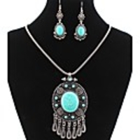 J S-ethnische Art kallaite Schmuck-Set