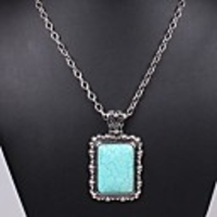 J S Klassiker kallaite galvanisieren Silber Schmuck-Set