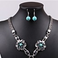 J S Nepal-Art-Legierungs-Schmuck-Set