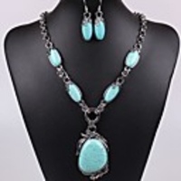 J S Solid Color kallaite Halskette