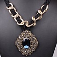 J S Strass Vintage Kette