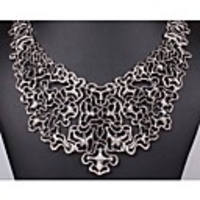 J S Unregelmäßige Hohl Schmuck-Set