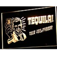 J004 TEQUILA Haben Sie umarmt Ihrem WC Neon Sign