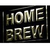 J136 Home Brew Beer Bar Pub Neonlicht-Zeichen