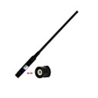 J2511A 2 PC neue Dual Band High Gain 144/430MHz BNC Teleskopantenne für Ernte YAESU ICOM Kenwood BAOFENG HYT