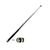 J2515A New Black Single Band UKW-Handfunkgerät 144MHz BNC Teleskopantenne