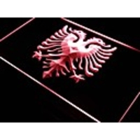 j295 Albaner Eagle Bar Pub Club-Logo Neonlicht-Zeichen