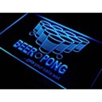 J560 Beer Pong Ruft Ihre Bälle naß Neonlicht-Zeichen