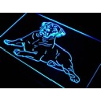 j630 Mastiff Dog Pet Shop Bier-Neonlicht-Zeichen