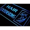j687 Hair Extensions Beauty Salon Shop NEUE helles Zeichen