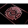 j871 Feuerwehrmann Freiwillige Feuerwehr Neon Sign