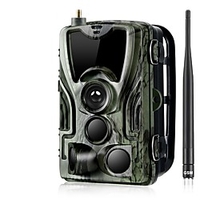 Jagdpfadkamera / Scouting-Kamera CMOS 19201080 Tragbar Nachtsicht 120 ° Erfassungsbereich Jagd Überwachungskameras Lightinthebox