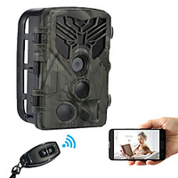 Jagdpfadkamera / Scouting-Kamera CMOS 19201080 Tragbar Nachtsicht Jagd Überwachungskameras Lightinthebox