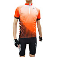 jaggad - Herren Kurzarm-Radtrikot (orange)