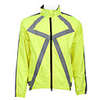jaggad - Herren Langarm Rad-Jacke mit reflektierenden Streifen