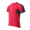 JAGGAD 50% Polyester und 50% Coolmax Kurzarm Radtrikot (Red)