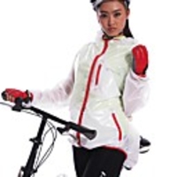 JAGGAD-Damen 100% Polyester Regenmantel mit 3 Front Taschen