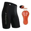 Jaggad Damen Herren Gepolsterte Fahrradshorts Sommer Nylon Elastan Fahhrad Kurze Hose Hosen Strumpfhosen / Lange Radhose 3D-Pad Rasche Trocknung Atmungsaktiv Sport Volltonfarbe Schwarz / Blau / Rote Lightinthebox