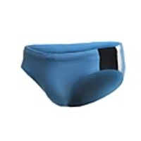 Jaggad Herren Nylon Spandex vorne gefüttert Blau Badehose