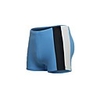 Jaggad Herren Nylon Spandex vorne gefüttert Light Blue Boxer Badeshorts