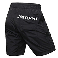 Jaggad Herren Radfahren MTB Shorts Sommer Nylon Elastan Polyester Fahhrad Kurze Hose Hosen Baggyhosen 3D-Pad Atmungsaktiv Sport Volltonfarbe Schwarz Bergradfahren Bekleidung Fahrradbekleidung Lightinthebox