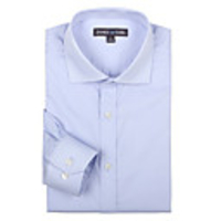 JamesEarl Herren Blaue Streifen Langarm-Shirt