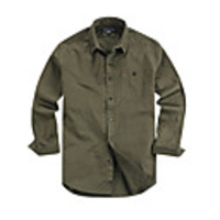 JamesEarl Herren Business Casual Langarm-Shirt (Grün)