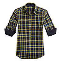 JamesPrincess Frauen New Style Flanell-Langarm verdicken Shirt (gelb)