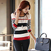 JANE FANS Stripes Strick Langarmshirts