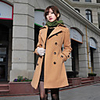 JANE FANS Tweed Fashion Coat