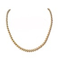 JANE STONE Bling Bling Gold Kristall Einfache Opulente Halskette