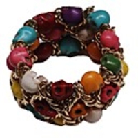 JANE STONE Bunte Fashion Statement Armband für Frauen