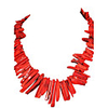 JANE STONE Coral Fashion Blumige Erklärung Kette für Frauen