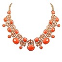 JANE STONE Fashion der neuen Ankunfts-Blase blumige Kette für Frauen