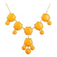 JANE STONE Fashion Frau Lange Opulente Halskette Vintage-Schmuck