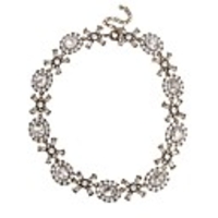 JANE STONE Fashion Kristallweinlese-Halskette Frau Schmuck