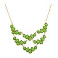 JANE STONE Fruit Green Spring Cluster Erklärung Bubble-Halskette